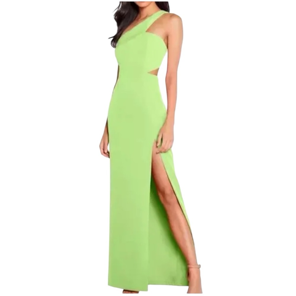 NWT Aidan by Aidan Mattox‎ One-Shoulder Cut Out Dress Bodycon Formal Wedding